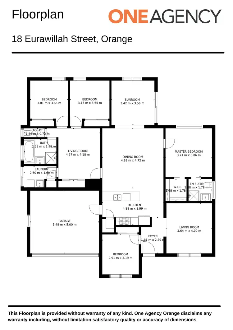 Floorplan of Homely house listing, 18 Eurawillah Street, Orange NSW 2800