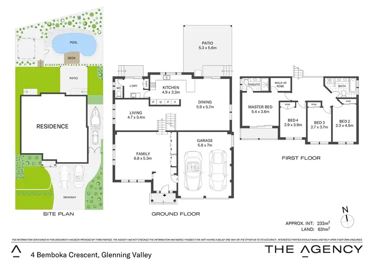 Floorplan of Homely house listing, 4 Bemboka Crescent, Glenning Valley NSW 2261