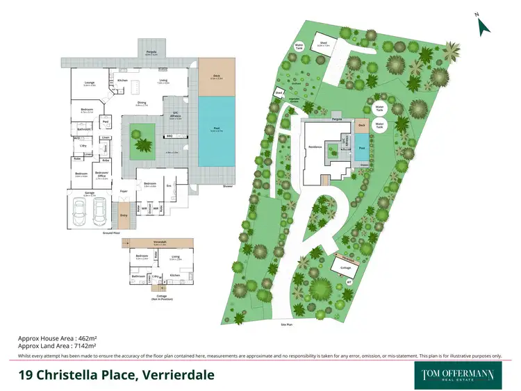 Floorplan of Homely house listing, 19 Christella Place, Verrierdale QLD 4562
