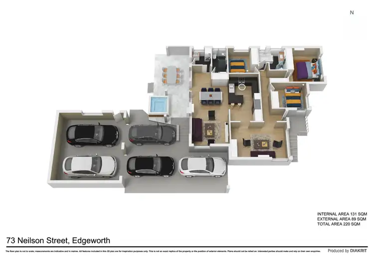 Floorplan of Homely house listing, 73 Neilson Street, Edgeworth NSW 2285