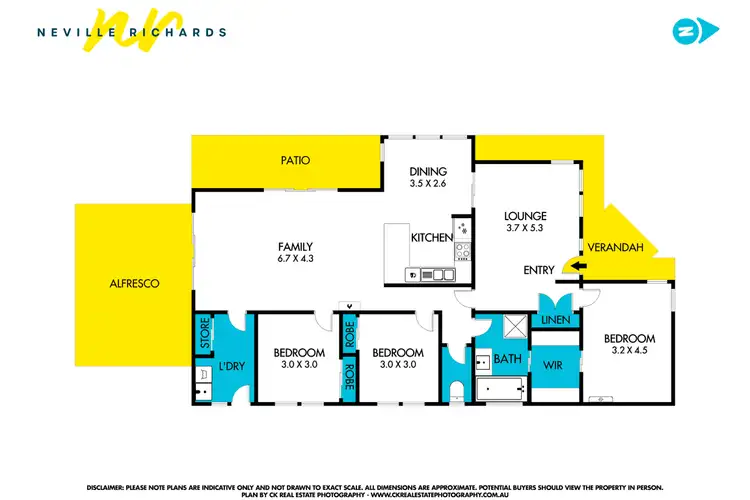 Floorplan of Homely house listing, 22 Yarramundi Drive, Clifton Springs VIC 3222