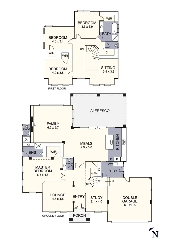 Floorplan of Homely house listing, 14 Warrens Brook Road, Hillside VIC 3037