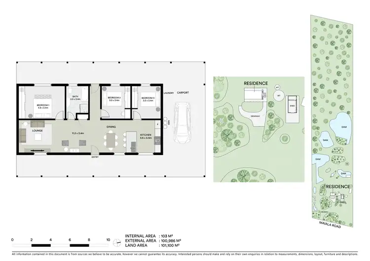 Floorplan of Homely rural property listing, 245 Maiala Road, Mudgee NSW 2850