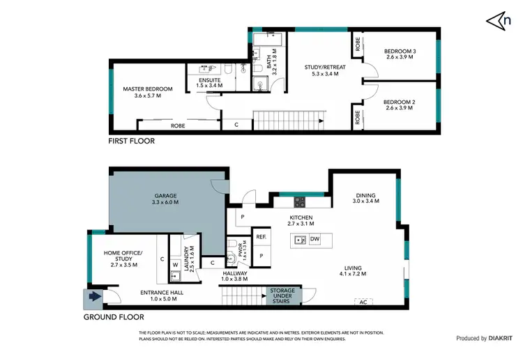 Floorplan of Homely townhouse listing, 8 Seeber Street, Epping VIC 3076