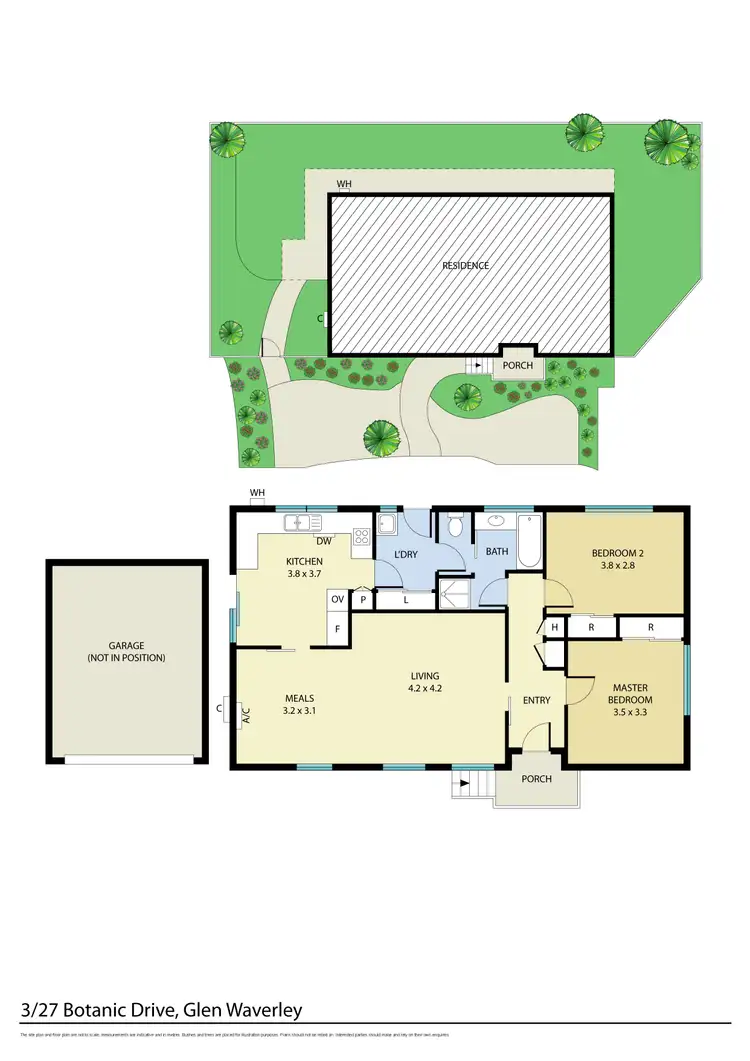 Floorplan of Homely unit listing, 3/27-29 Botanic Drive, Glen Waverley VIC 3150
