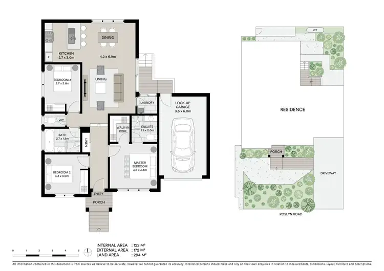 Floorplan of Homely unit listing, 1/274 Roslyn Road, Highton VIC 3216