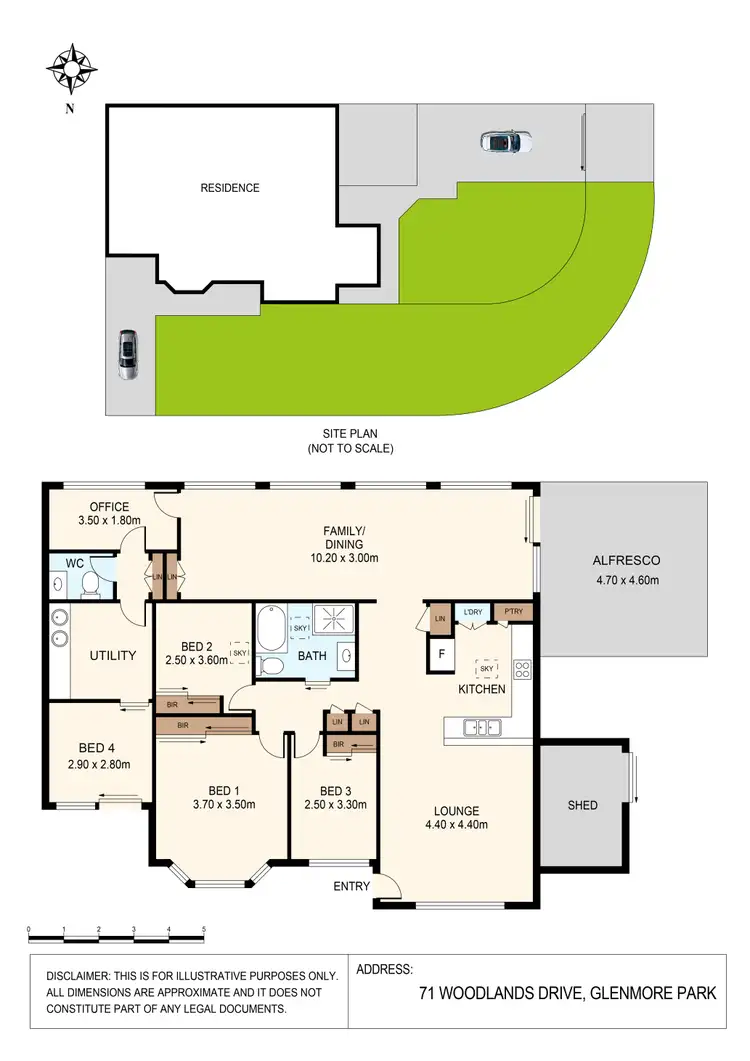 Floorplan of Homely house listing, 71 Woodlands Drive, Glenmore Park NSW 2745