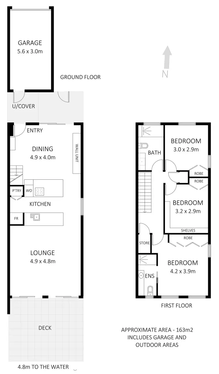 Floorplan of Homely townhouse listing, 40/67 Gibson Road, Noosaville QLD 4566