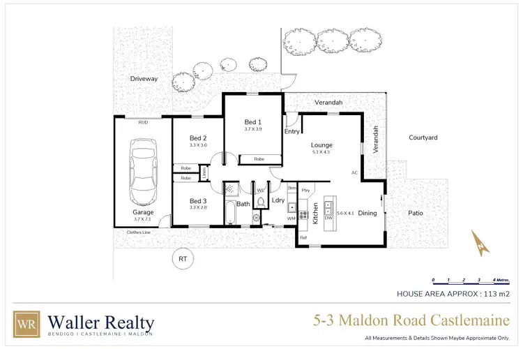 Floorplan of Homely house listing, 5/3 Maldon Road, Castlemaine VIC 3450