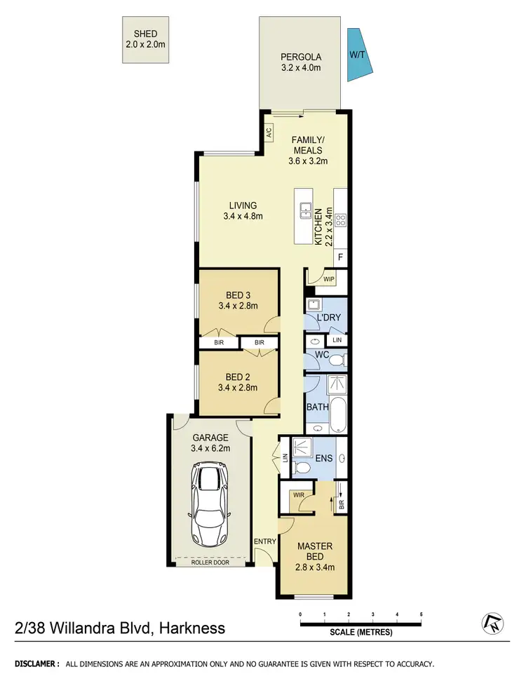 Floorplan of Homely house listing, 2/38 Willandra Boulevard, Harkness VIC 3337