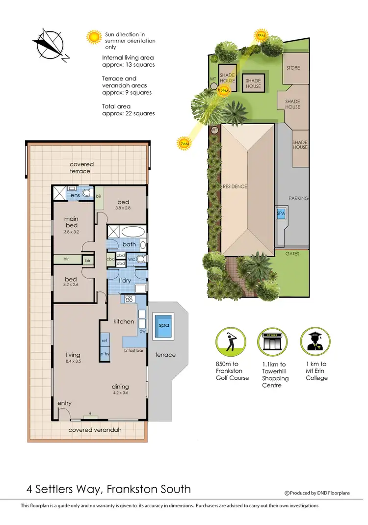 Floorplan of Homely house listing, 4 Settlers Way, Frankston South VIC 3199