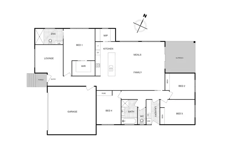 Floorplan of Homely house listing, 26 Castagna Street, Strathnairn ACT 2615