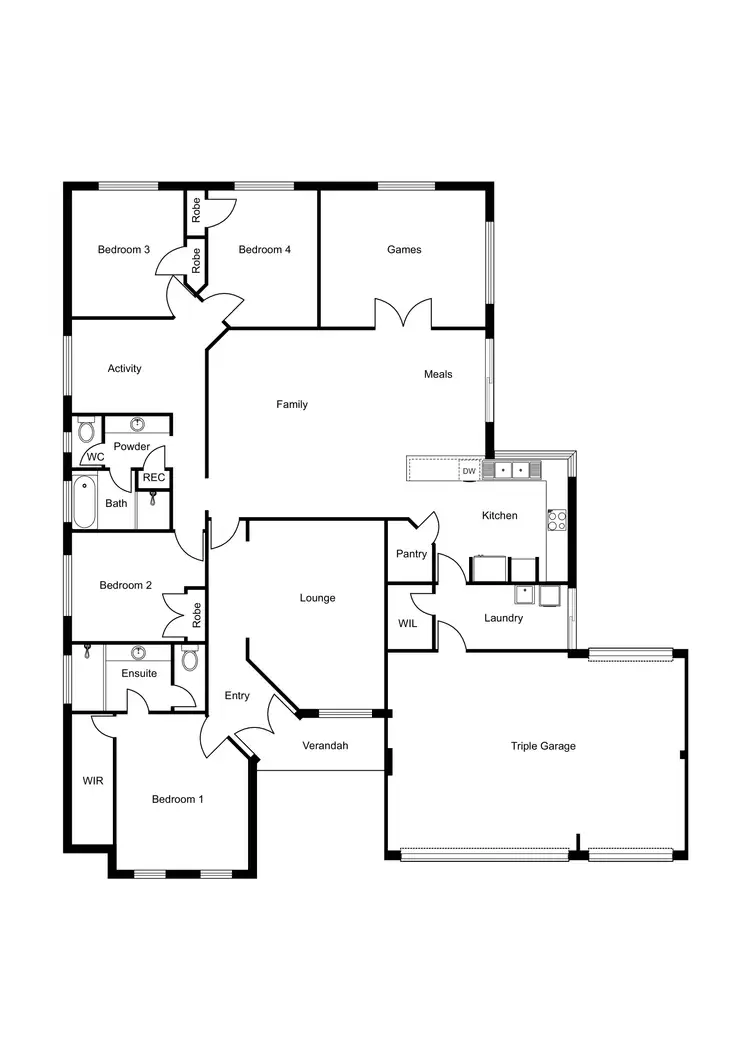 Floorplan of Homely house listing, Address available on request