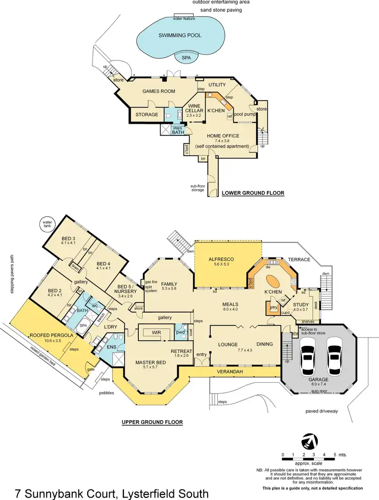 Floorplan of Homely house listing, 7 Sunnybank Close, Lysterfield South VIC 3156