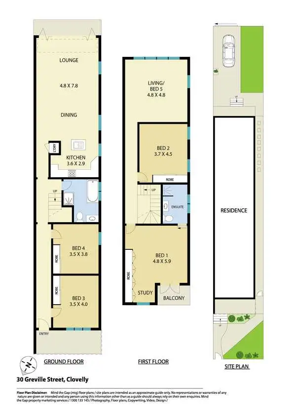 Floorplan of Homely house listing, 30 Greville Street, Clovelly NSW 2031