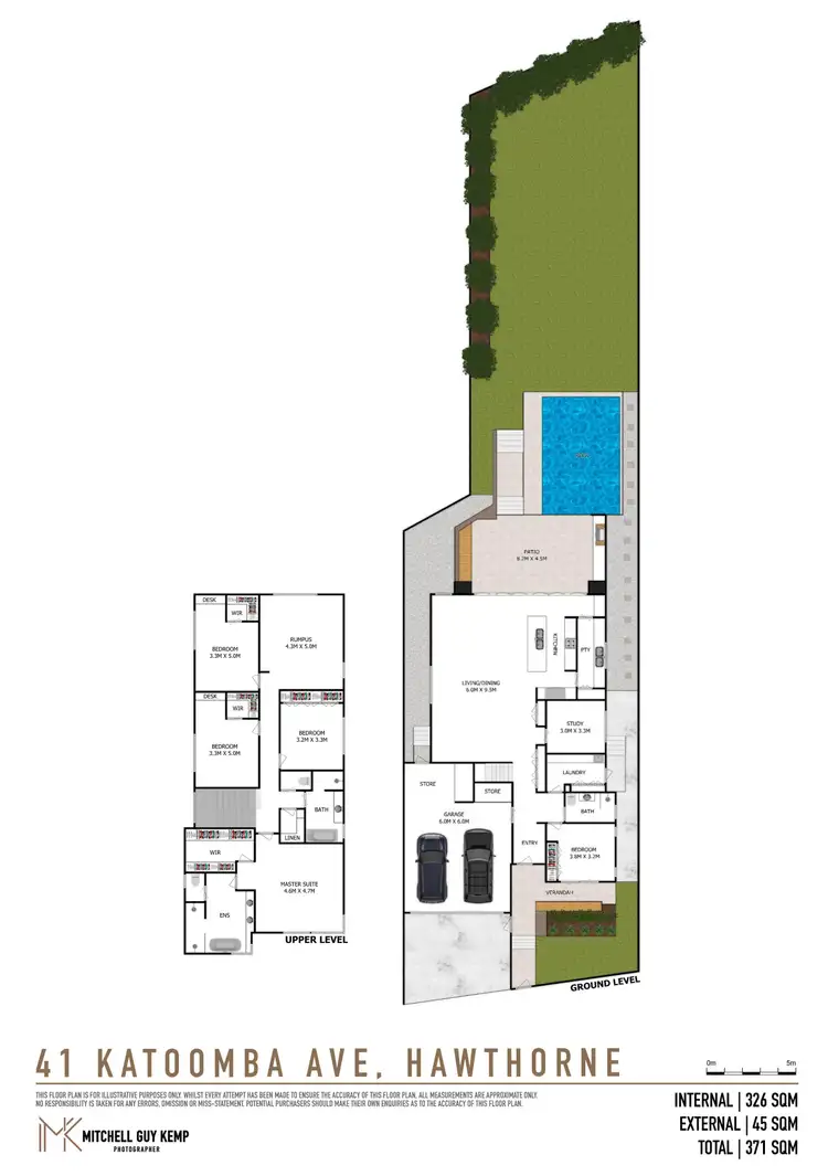 Floorplan of Homely house listing, 41 Katoomba Avenue, Hawthorne QLD 4171