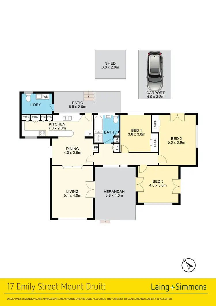 Floorplan of Homely house listing, 17 Emily Street, Mount Druitt NSW 2770