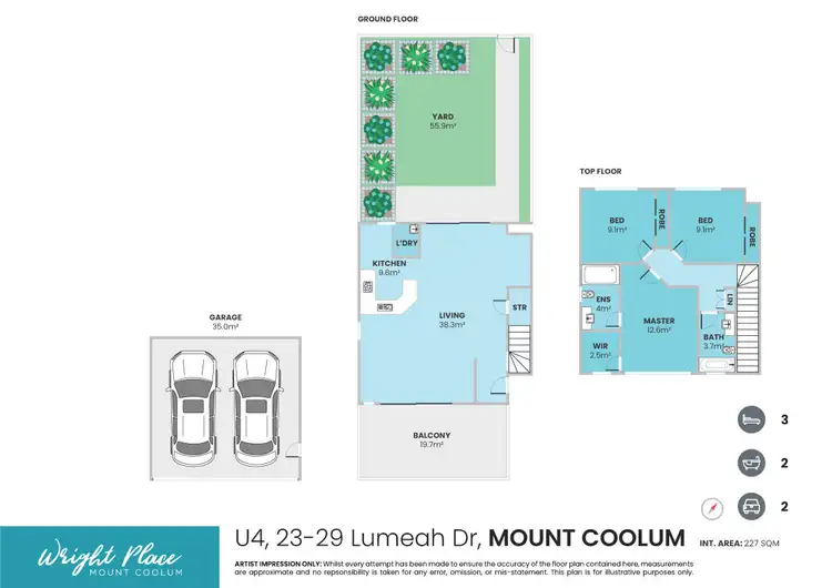 Floorplan of Homely unit listing, 4/23-29 Lumeah Drive, Mount Coolum QLD 4573