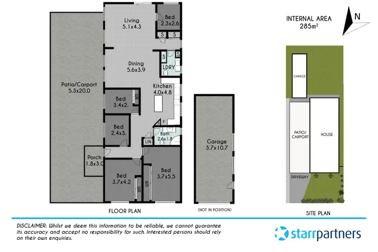 Floorplan of Homely house listing, 36 Penfold Street, Eastern Creek NSW 2766