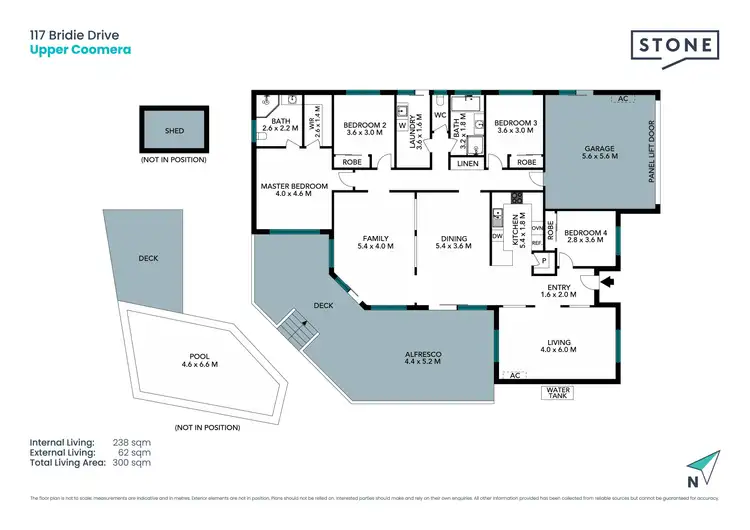 Floorplan of Homely house listing, 117 Bridie Drive, Upper Coomera QLD 4209