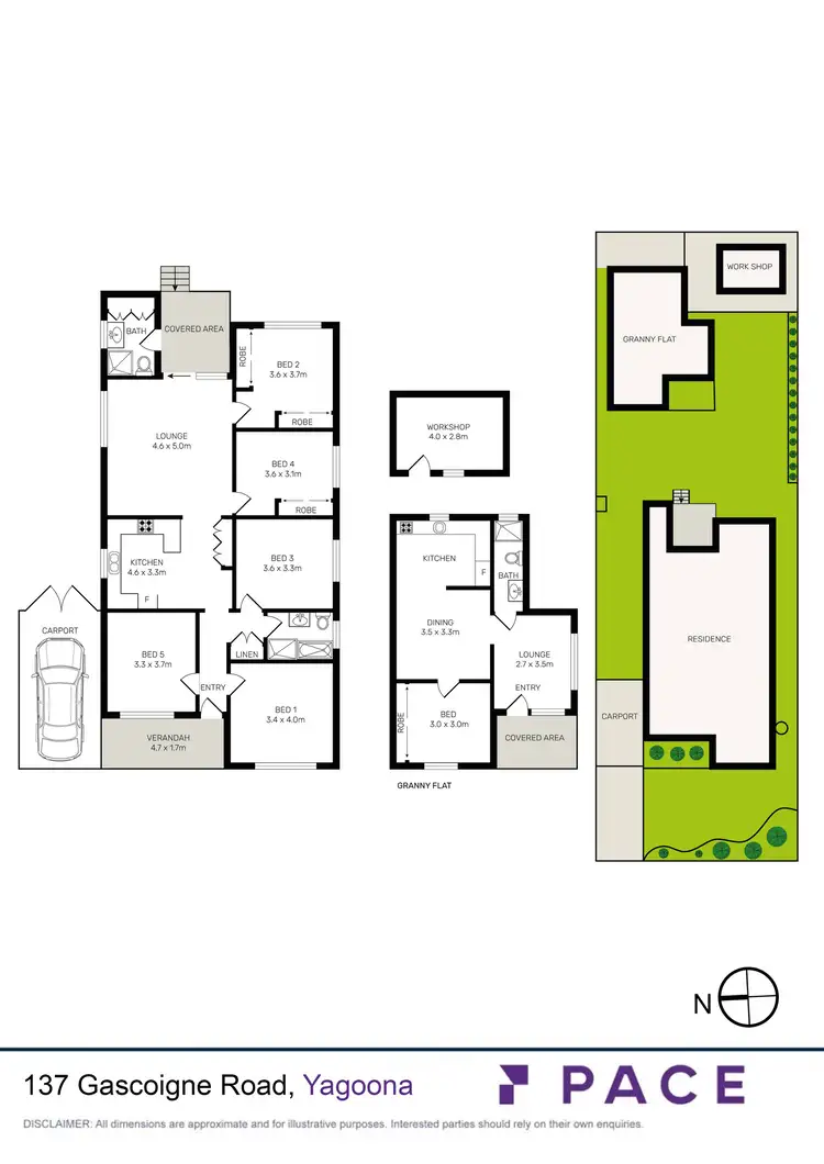 Floorplan of Homely house listing, 137 Gascoigne Road, Yagoona NSW 2199