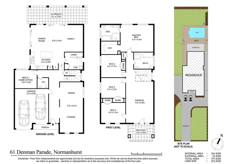 Floorplan of Homely house listing, 61 Denman Parade, Normanhurst NSW 2076