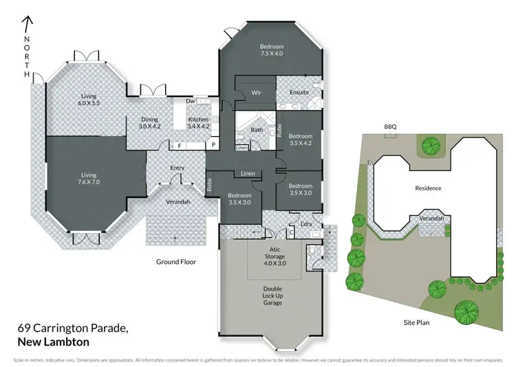 Floorplan of Homely house listing, 69 Carrington Parade, New Lambton NSW 2305