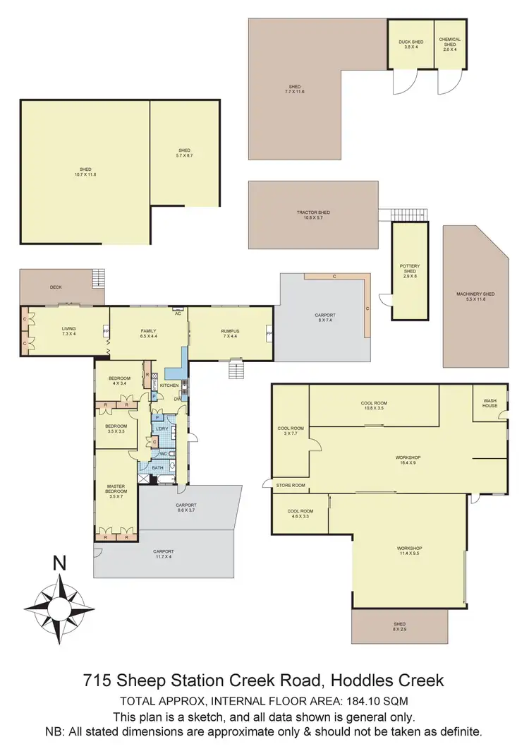 Floorplan of Homely house listing, 715 Sheepstation Creek Road, Hoddles Creek VIC 3139