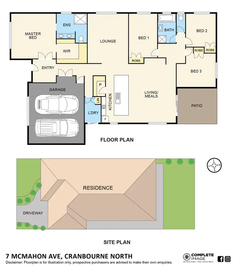 Floorplan of Homely house listing, 7 McMahon Avenue, Cranbourne North VIC 3977