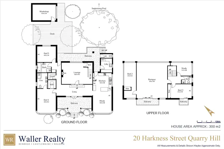Floorplan of Homely house listing, 20 Harkness Street, Quarry Hill VIC 3550