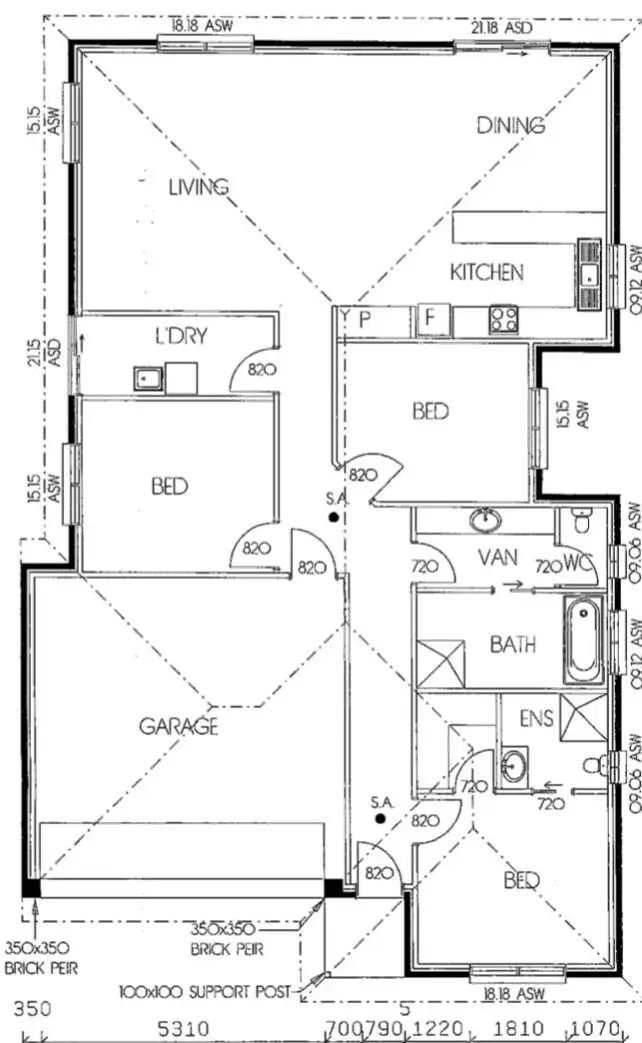 Floorplan of Homely house listing, 2/8 Milo Road, Salisbury North SA 5108