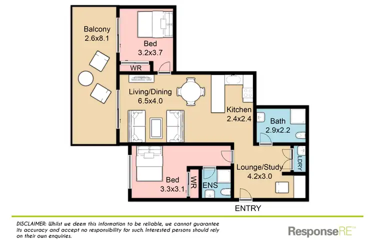 Floorplan of Homely apartment listing, 8/111 Railway Terrace, Schofields NSW 2762
