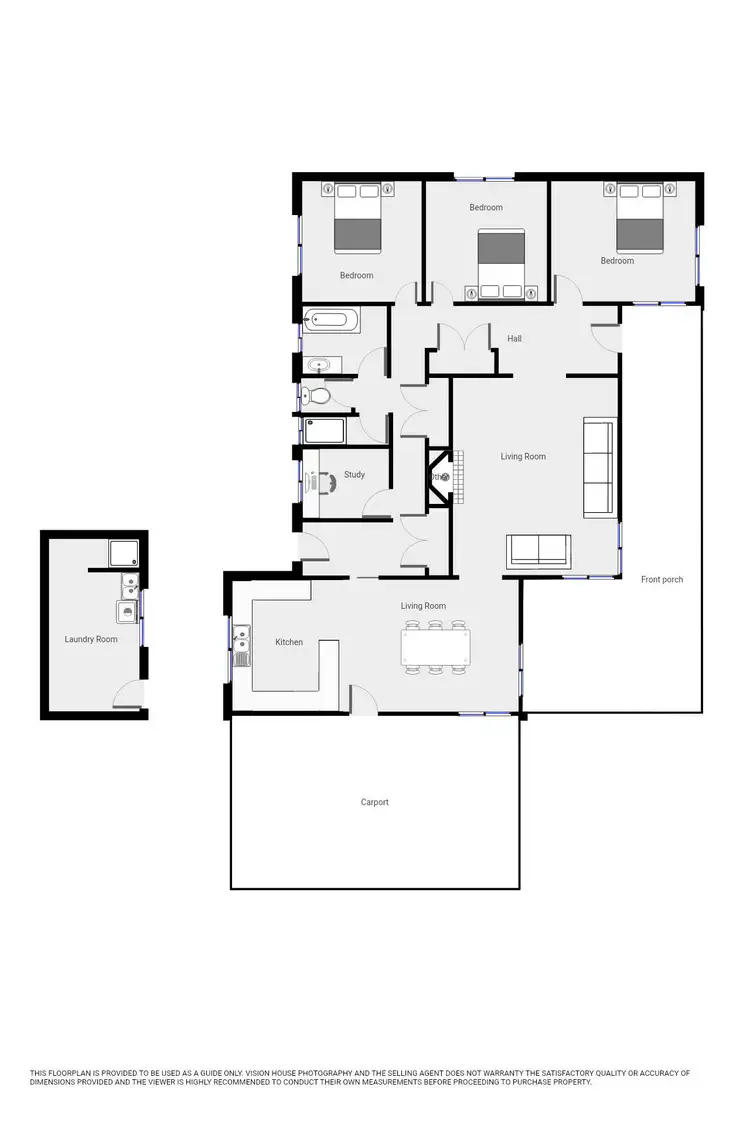 Floorplan of Homely house listing, 32 Norman Road, Merbein West VIC 3505