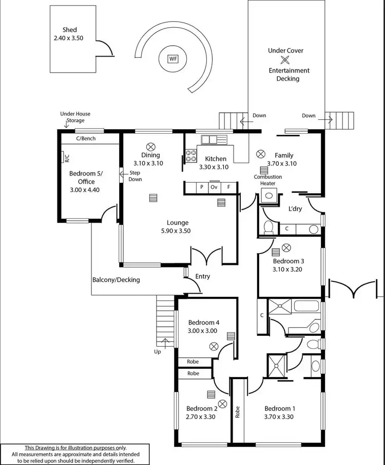 Floorplan of Homely house listing, 9 Banksia Crescent, Athelstone SA 5076