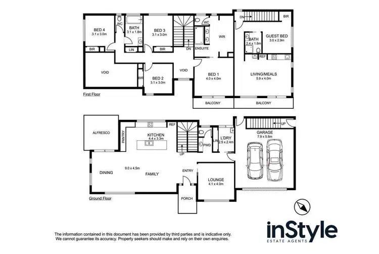 Floorplan of Homely house listing, 7 Lionel Rose Street, Strathnairn ACT 2615