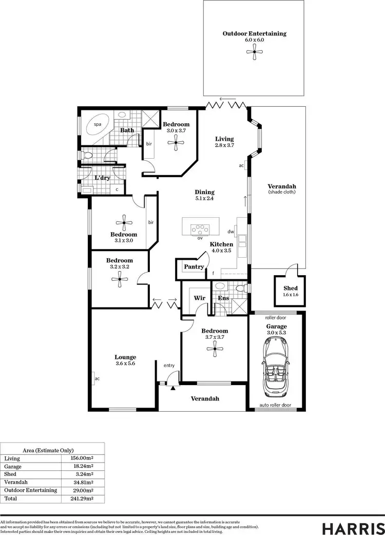 Floorplan of Homely house listing, 7 McFarlane Avenue, Mitchell Park SA 5043