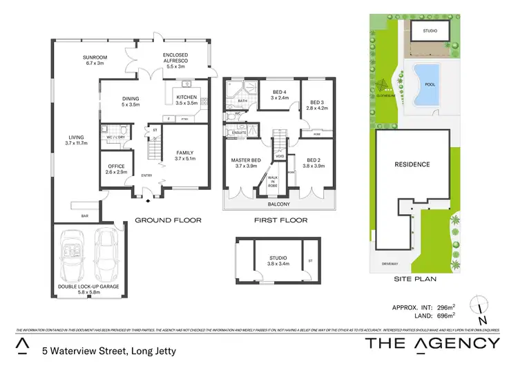 Floorplan of Homely house listing, 5 Waterview Street, Long Jetty NSW 2261