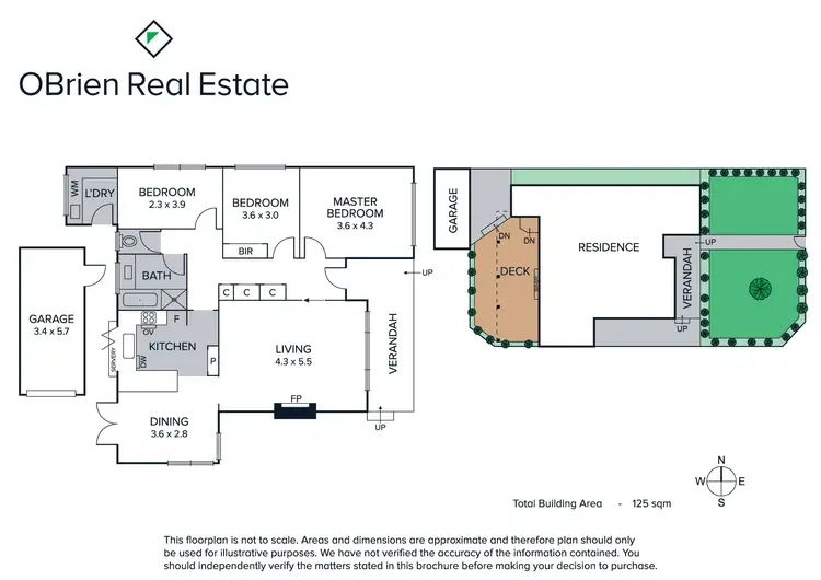 Floorplan of Homely townhouse listing, 43a Warren Road, Parkdale VIC 3195