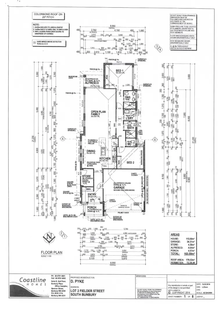 Floorplan of Homely house listing, 11B Fielder Street, South Bunbury WA 6230
