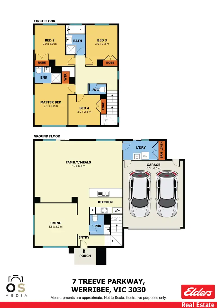 Floorplan of Homely house listing, 7 Treeve Parkway, Werribee VIC 3030