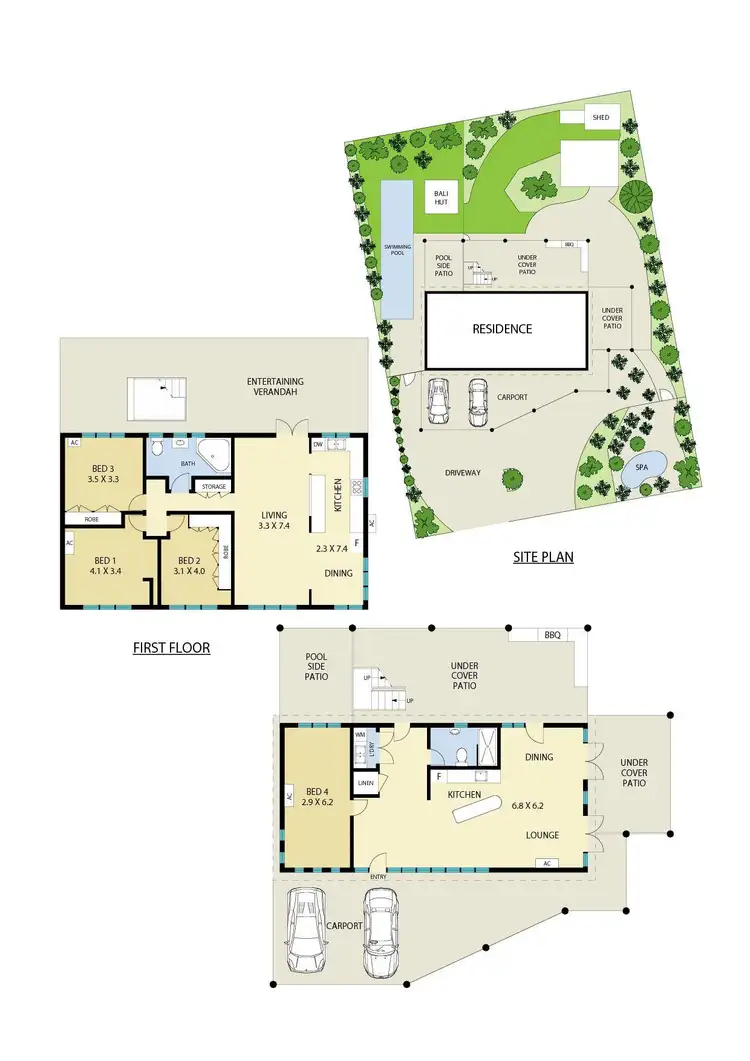 Floorplan of Homely house listing, 13 McKeddie Street, Jingili NT 810