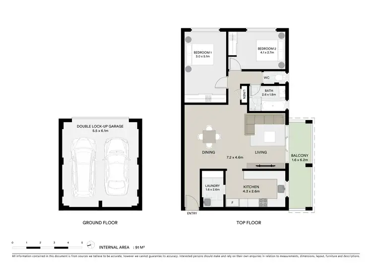 Floorplan of Homely apartment listing, 8/92 Glencoe Street, Sutherland NSW 2232