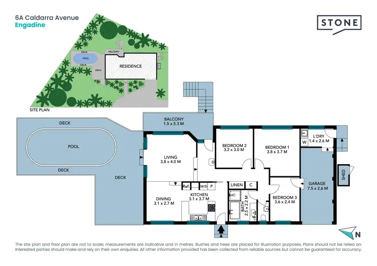 Floorplan of Homely house listing, 6A Caldarra Avenue, Engadine NSW 2233