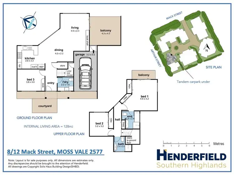 Floorplan of Homely townhouse listing, 8/12 Mack Street, Moss Vale NSW 2577