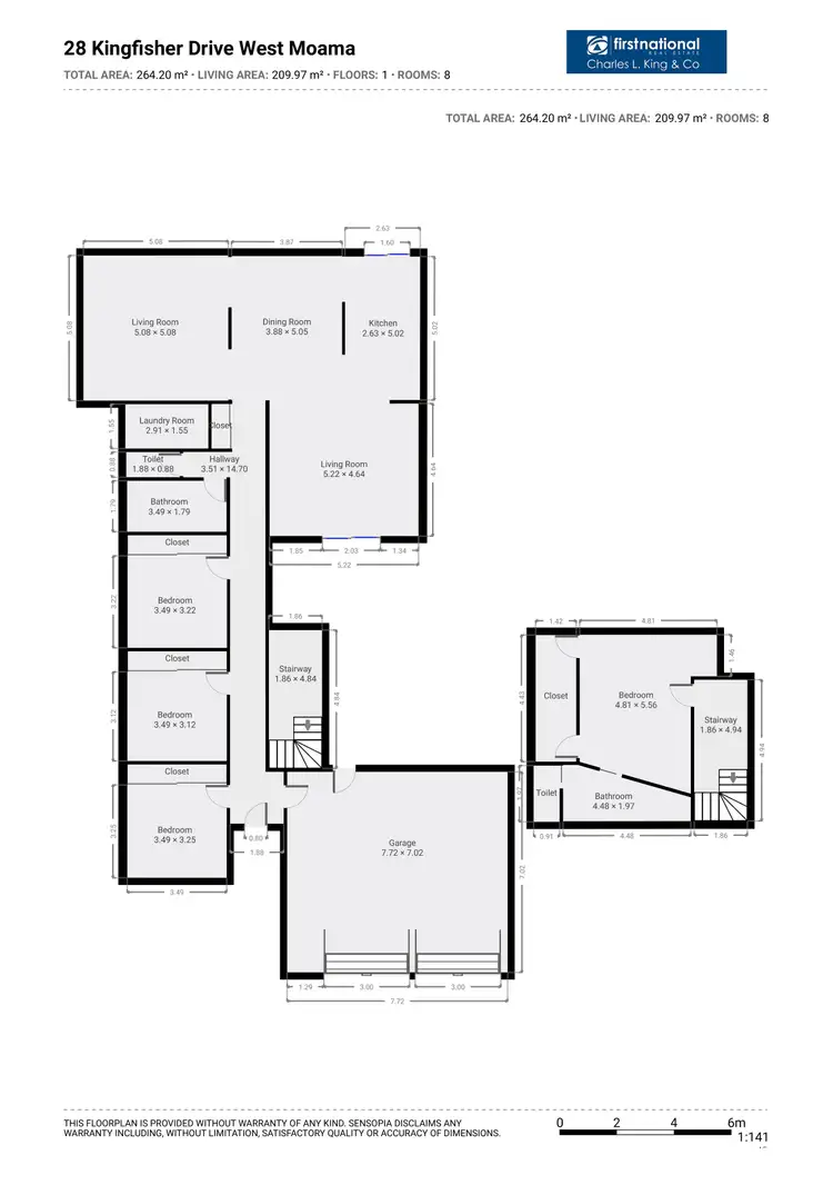 Floorplan of Homely house listing, 24 Kingfisher Drive West Drive, Moama NSW 2731