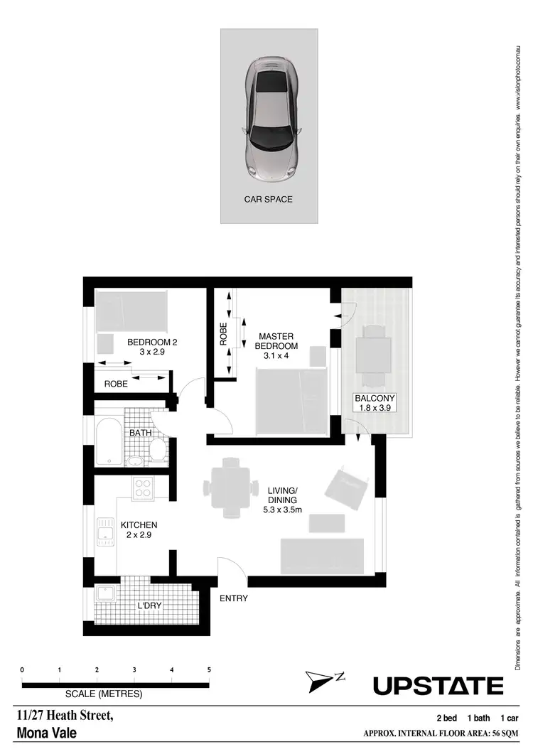 Floorplan of Homely unit listing, 11/27 Heath Street, Mona Vale NSW 2103