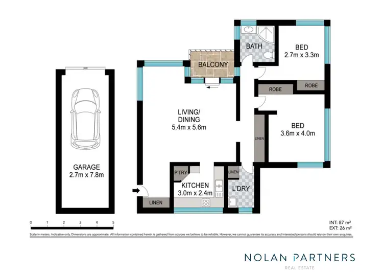 Floorplan of Homely unit listing, 10/4 Solitary Street, Coffs Harbour NSW 2450