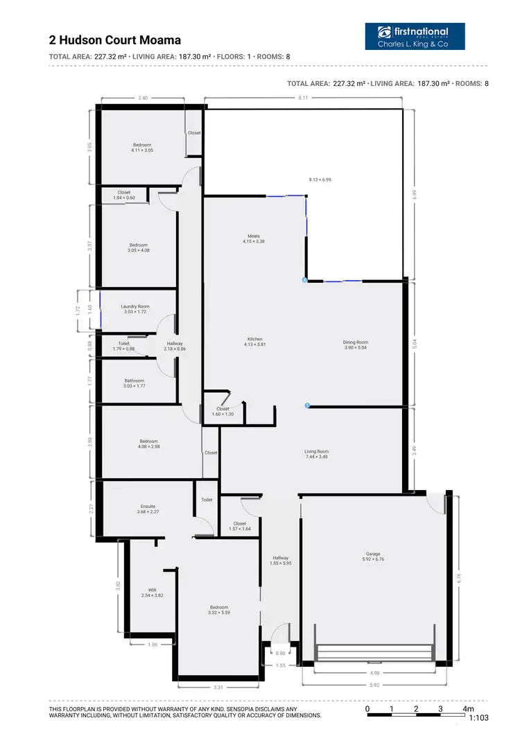 Floorplan of Homely house listing, 2 Hudson Court, Moama NSW 2731