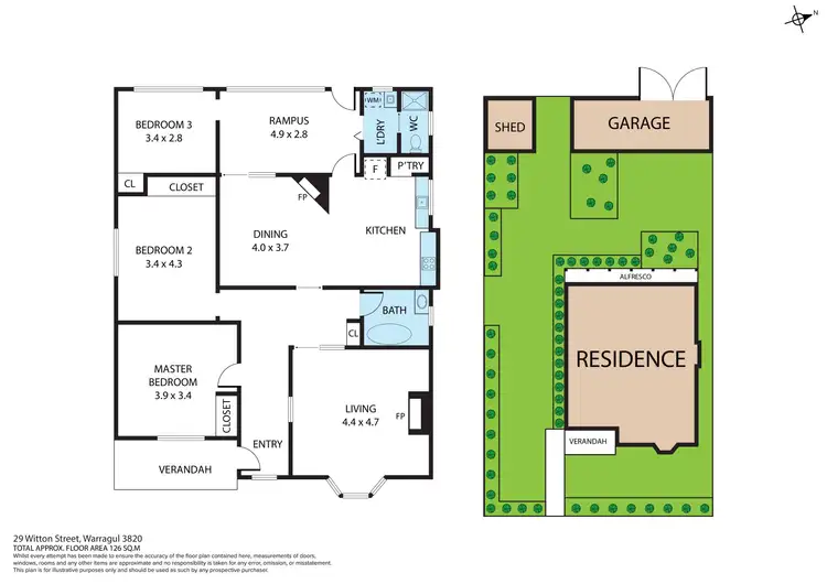 Floorplan of Homely house listing, 29 Witton Street, Warragul VIC 3820