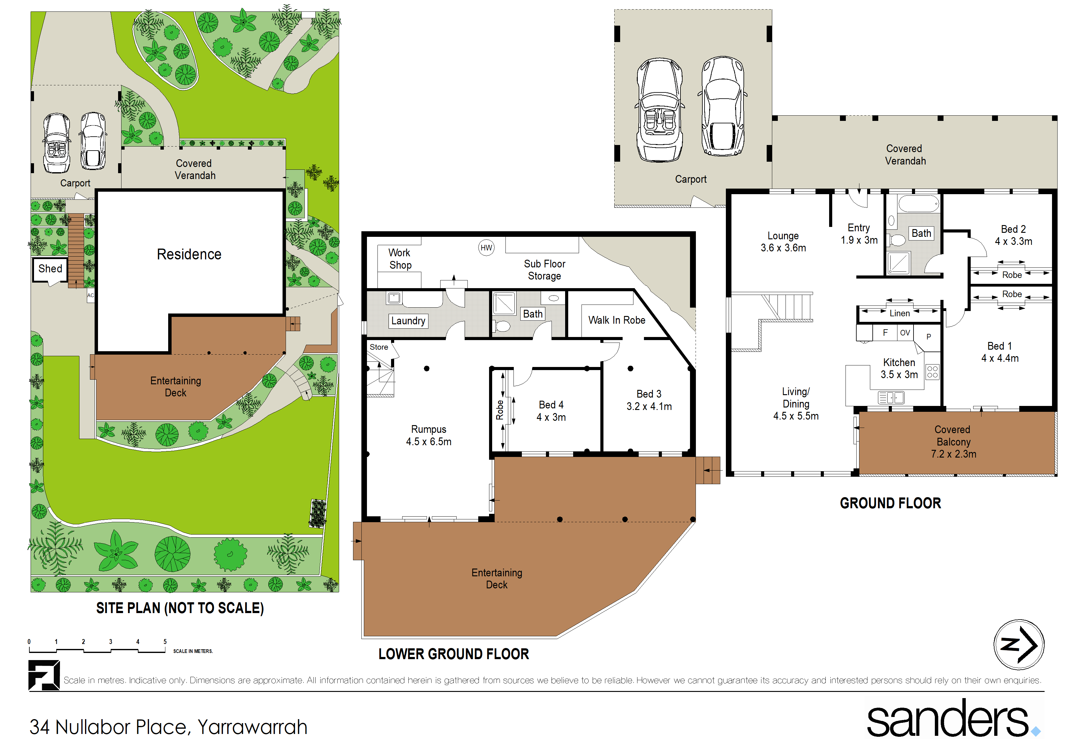 Floorplan of Homely house listing, 34 Nullabor Place, Yarrawarrah NSW 2233